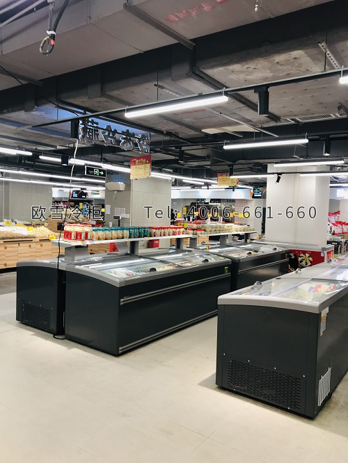 超市組合島柜冰柜價格.jpg