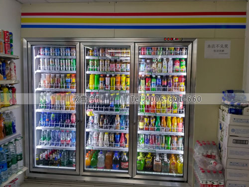 A367北京市昌平區(qū)24好道客便利店冷藏展示柜