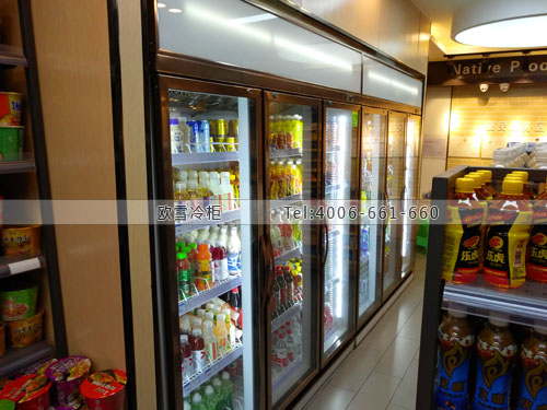 A360四川省成都市露天茶吧冷藏展示柜