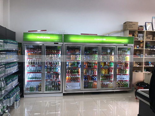 A376江西省九江市共青城芙蓉興盛便利店飲料柜