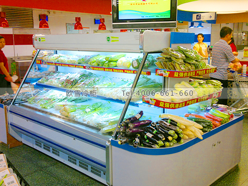B040深圳寶安民治天虹商場(chǎng)蔬菜保鮮冷藏柜