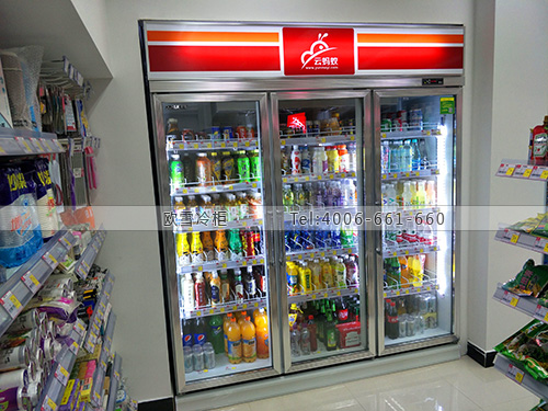 A375浙江省杭州市下城區(qū)云螞蟻便利店冷藏柜