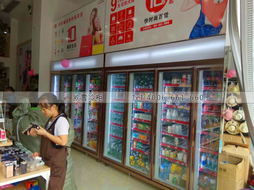 A381湖南省株洲市天元區(qū)熙美誠品超市飲料柜