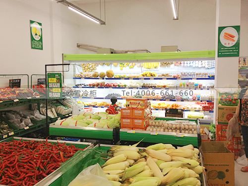 B121湖南湘潭綠豐生態(tài)超市冷柜-超市冰柜-超市冷凍柜