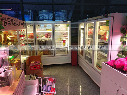 B127廣西省南寧市果樂天水果店冷藏展示柜