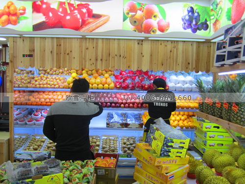 B073上海市長(zhǎng)寧區(qū)響美果業(yè)水果保鮮展示柜
