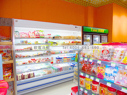 B054東莞東城小麥客超市飲料冷柜冷藏冷凍柜