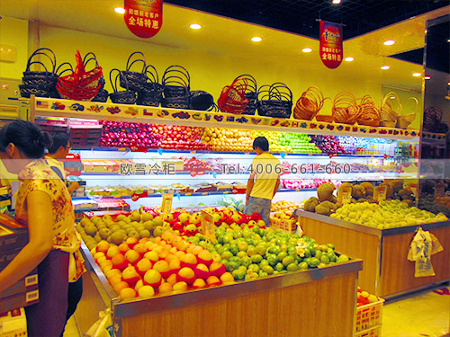 B123江蘇蘇州回頭客鮮果冷藏展示柜-水果冷柜冰柜-水果展示柜