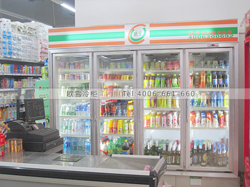 B178深圳寶安萬惠城百貨飲料冷柜_鮮肉冷柜_廚房冷柜