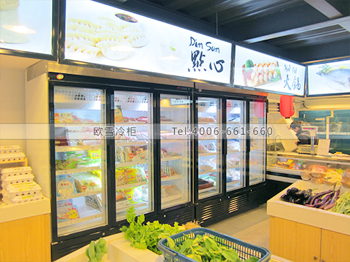B171上海浦東康品匯生鮮超市冷凍柜