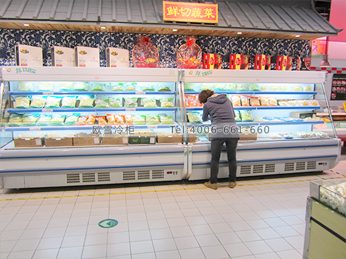 B157江蘇南京浦口區(qū)家樂(lè)福超市冷柜-保鮮柜