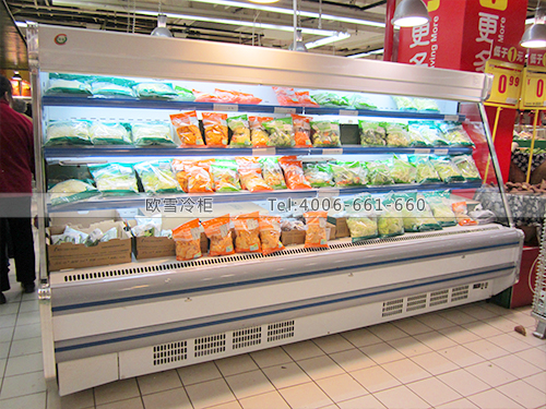 B155江蘇南京家樂(lè)福超市蔬菜保鮮柜