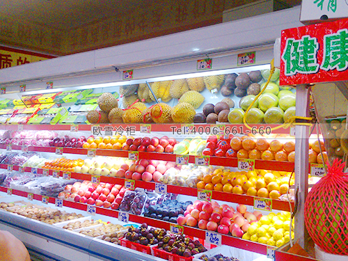 B135上海奉賢南橋農(nóng)夫果園水果冷柜-水果冰柜-水果冷藏柜