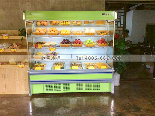 B386四川成都成華區(qū)優(yōu)果到水果保鮮柜
