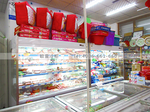 B420河北廊坊香河樂(lè)購(gòu)生活超市冷柜