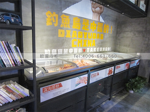 B406深圳羅湖TAKE海鮮冷凍冷藏展示柜