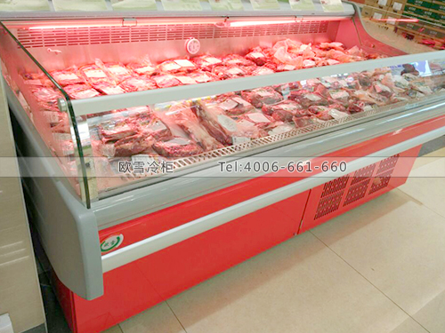 B504廣州番禺山姆安全食品跨境直購(gòu)體驗(yàn)中心鮮肉展示柜
