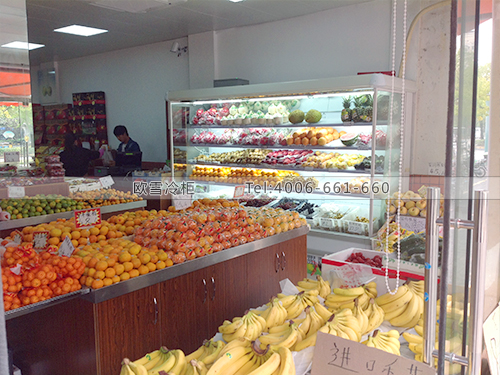 B487上海松江四季鮮水果賣場(chǎng)保鮮柜
