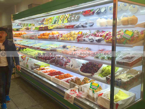 B598浙江省湖州市吳興區(qū)王彪水果超市風(fēng)幕柜