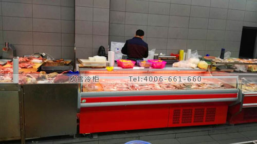 B595福建省廈門市同安區(qū)閔愛心購物廣場鮮肉柜
