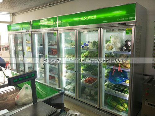 B716河北省承德市百姓金融便利店蔬菜保鮮柜