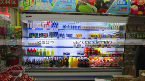 ：B778廣西省賀州市惠家便捷超市冷藏展示柜