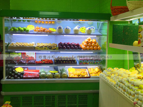 B753浙江省杭州市江干區(qū)戀果屋水果展示柜