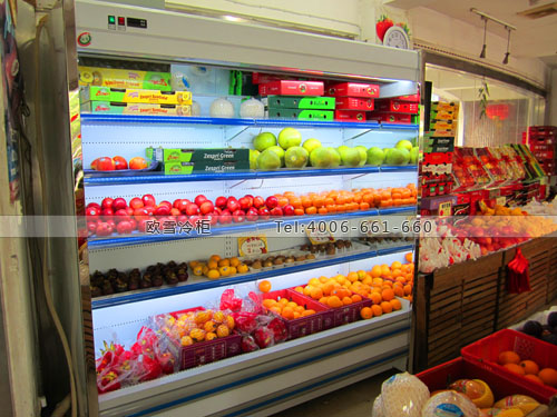 B781上海市松江區(qū)蕾紅水果賣(mài)場(chǎng)保鮮展示柜