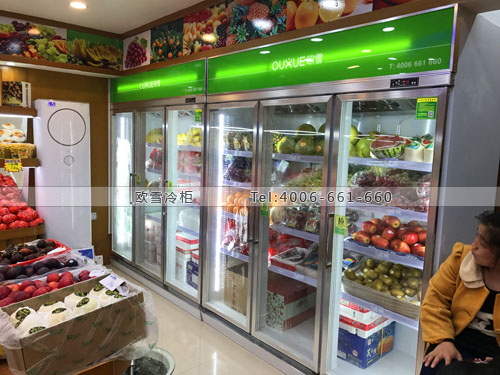 B835湖北省武漢市匯源純水果批發(fā)保鮮展示柜