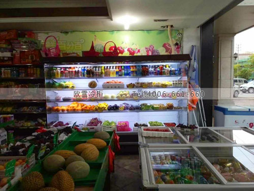 B884江西省南昌市金禾水果大賣(mài)場(chǎng)保鮮展示柜