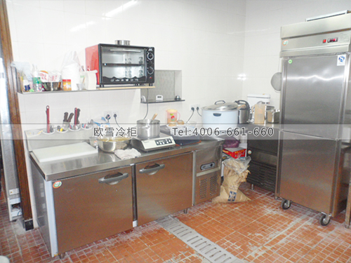 E009東莞甜蜜回憶甜品屋不銹鋼冷藏冷凍柜