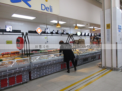 B957浙江省寧波市鄞州區(qū)沃爾瑪超市冷柜