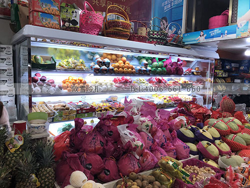 B986江西省撫州市九香水果行保鮮展示柜
