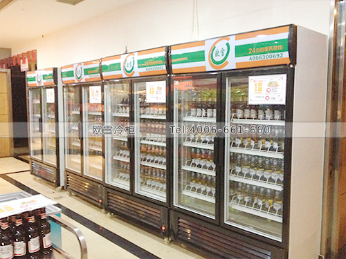 C026湖南長(zhǎng)沙寧鄉(xiāng)縣80量販KTV展示冷柜冰柜