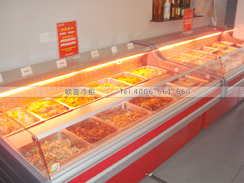 E004東莞非烤勿擾烤肉自助餐廳冷藏柜