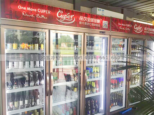 C045湖南長(zhǎng)沙叮叮體驗(yàn)中心展示冷柜