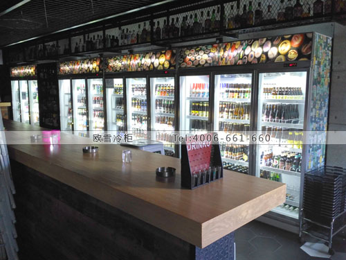C060北京市海淀區(qū)GL08AL WAREHOUSE酒吧冷藏展示柜