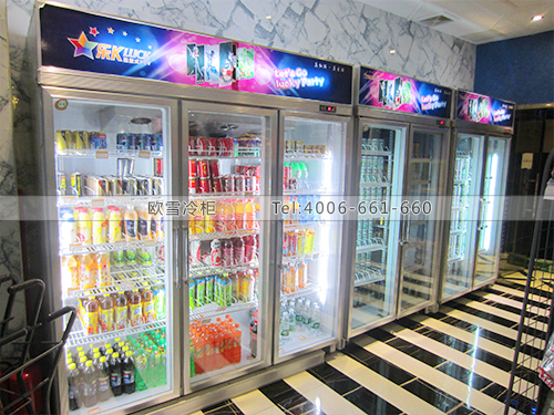 C031深圳寶安西鄉(xiāng)樂KKTV三門展示冷柜