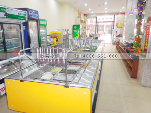 E068廣州花都一品天字號火鍋店冷柜