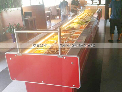 E077湖南長(zhǎng)沙韓式自助烤肉冷藏柜