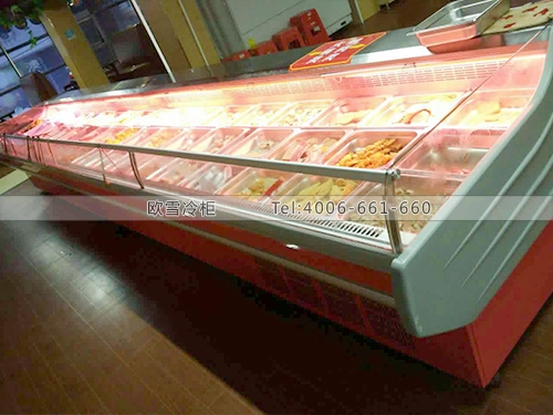 E079茂名信宜聚友軒烤肉火鍋自助餐廳冷柜冰柜