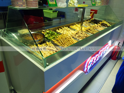 E174廣東省深圳市南山區(qū)王記棒棒雞冷藏展示柜