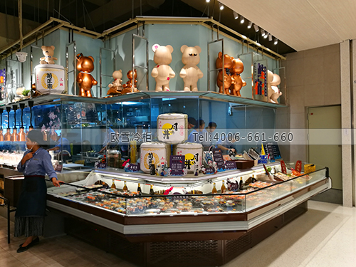 E169廣東省深圳市南山區(qū)鮭宿三文魚冷藏柜