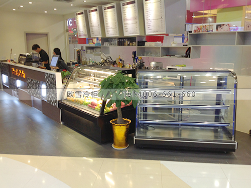 F055深圳福田YOUR'S CAFE蛋糕冷柜冰柜