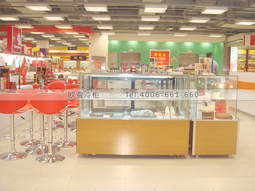 F008廣州天河廣百百貨串屋巧克力展示冷柜冰柜