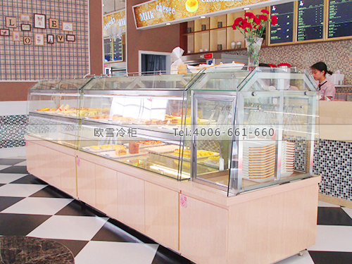 F091東莞萬江開心老爸蛋糕展示柜