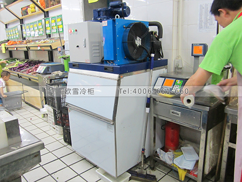 E182上海閔行老鄰居生活超市制冰機(jī)