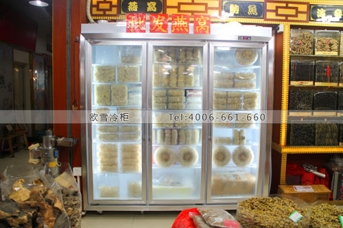 G045廣東省深圳市福田區(qū)行家滋補(bǔ)冬蟲夏草展示柜