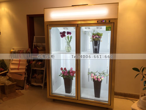 J055廣東省廣州市天河區(qū)中海景輝鮮花展示柜